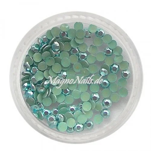 Metall Strasssteine - hellgrün Nail Nagelstudio Nägel Nailart Nail art