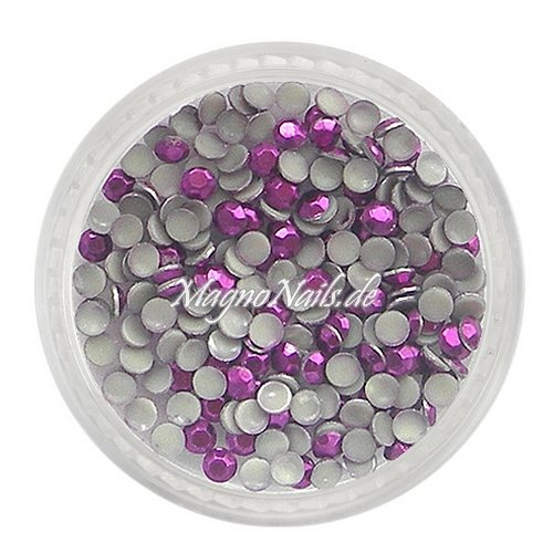 Metall Strasssteine - violett Nail Nagelstudio Nägel Nailart Nail art