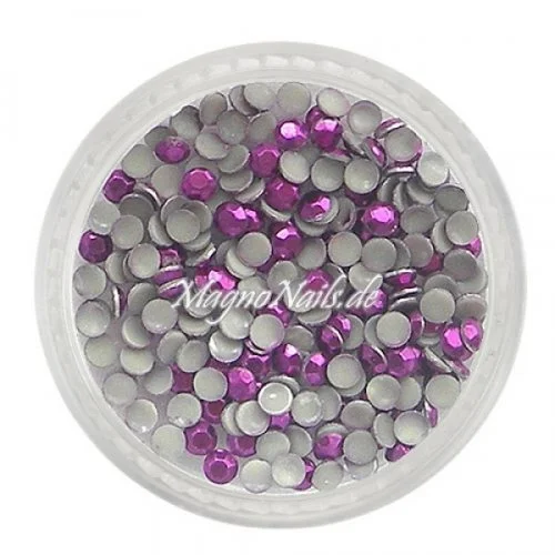Metall Strasssteine - violett Nail Nagelstudio Nägel Nailart Nail art