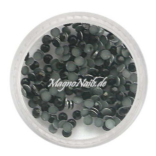 Metall Strasssteine - schwarz Nail Nagelstudio Nägel Nailart Nail art