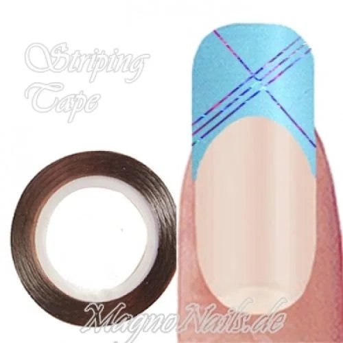 Striping Tape - Zierstreife violett hologramm Nageldesign Nägel Nails Nagelstudio Einleger Nailart