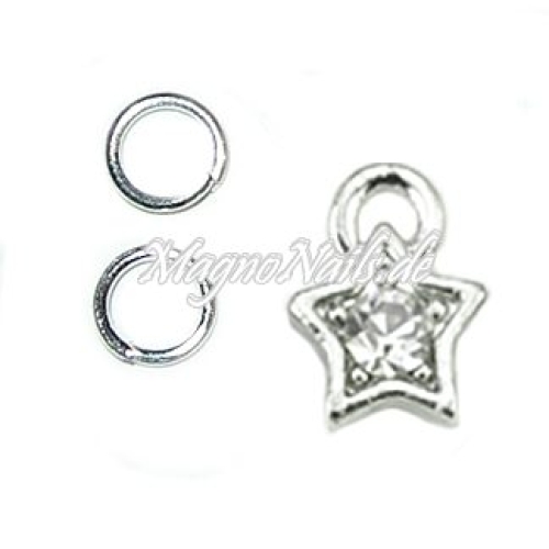 Nail Piercing Stern Nageldesign Nägel Schmuck Nails 
