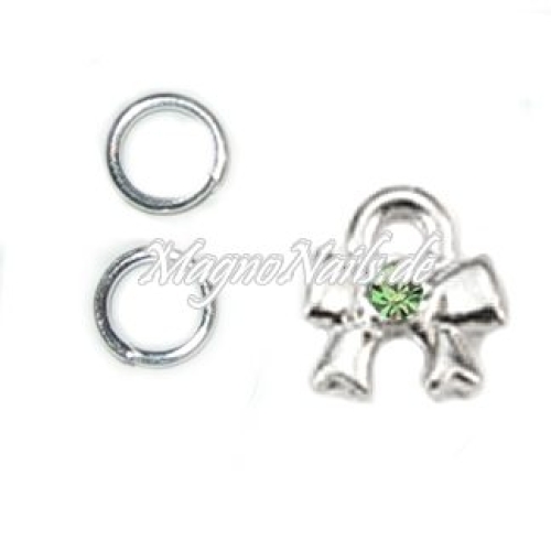 Nail Piercing Schleife Nageldesign Nägel Schmuck Nails 
