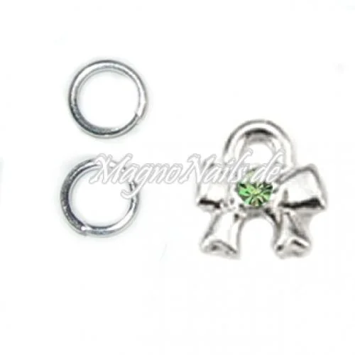 Nail Piercing Schleife Nageldesign Nägel Schmuck Nails 