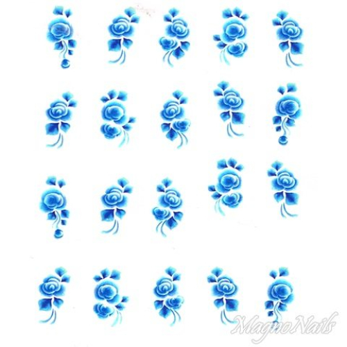 2D Nail Art One Stoke Sticker