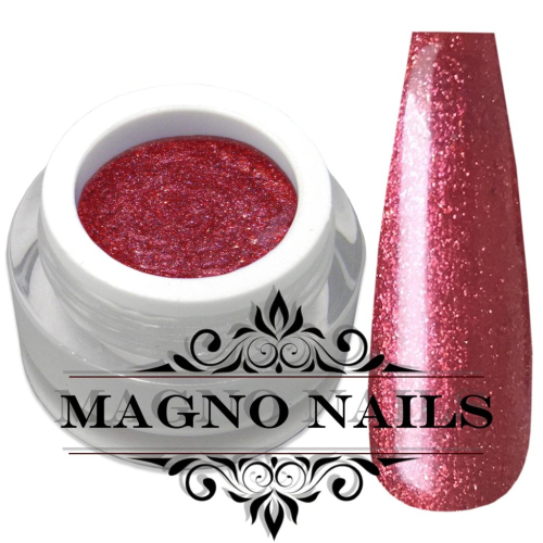 Preview: UV Gel - 828 - Glitter Gel Red Power