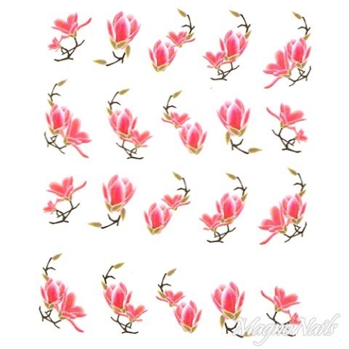 2D Nail Art One Stoke Sticker
