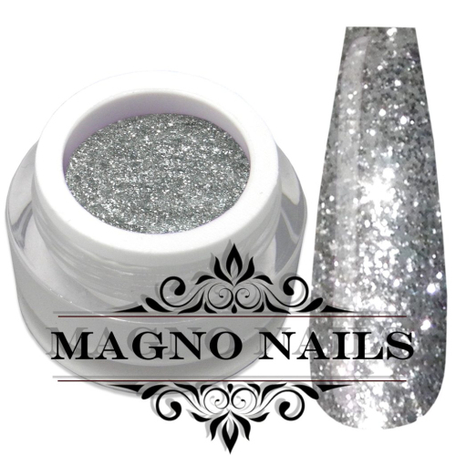 Preview: UV Gel - 831 - Glitter Gel Silver
