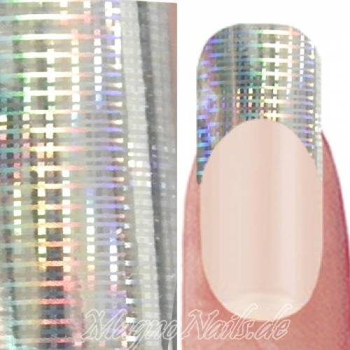 Nail Art Transfer Folie 1,5m - Nail Foil - Laser Linen Nagelfolie Nageldesign Folie Tranferfolie Nailart