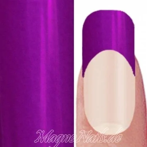 Nail Art Transfer Folie 1,5m - Nail Foil - Violett metallic Nagelfolie Nageldesign Folie Tranferfolie Nailart