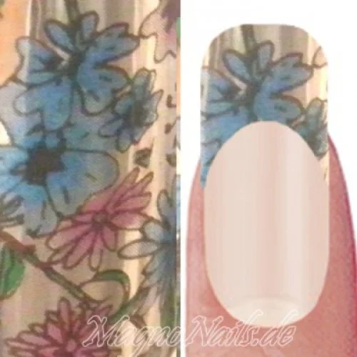 Nail Art Transfer Folie 1,5m - Nail Foil - Beauty Floral Nagelfolie Nageldesign Folie Tranferfolie Nailart