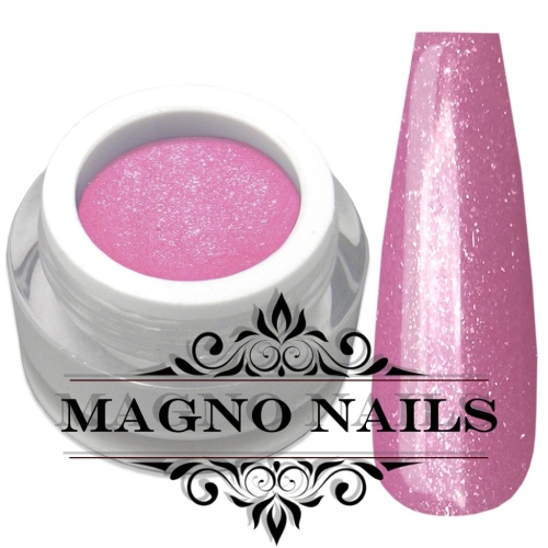 UV Gel - 855 - Glitter Gel Pink fine Nails Nagelgel Nögel Nail Glitzer