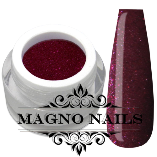 Preview: UV Gel - 865 - Glitter Gel Wine Red