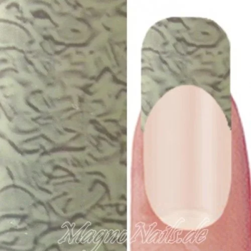 Nail Art Transfer Folie 1,5m - Nail Foil - Brown Swirl Nagelfolie Nageldesign Folie Tranferfolie Nailart
