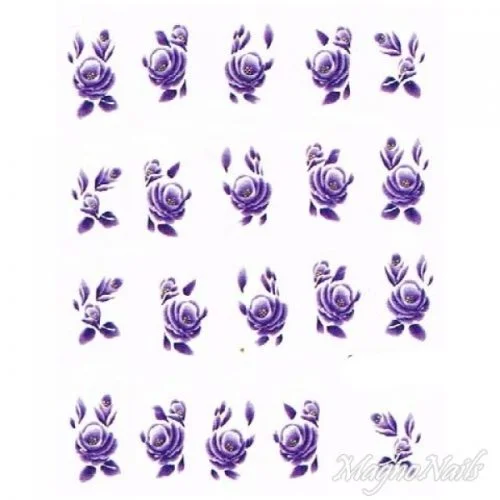 2D Nail Art One Stoke Sticker