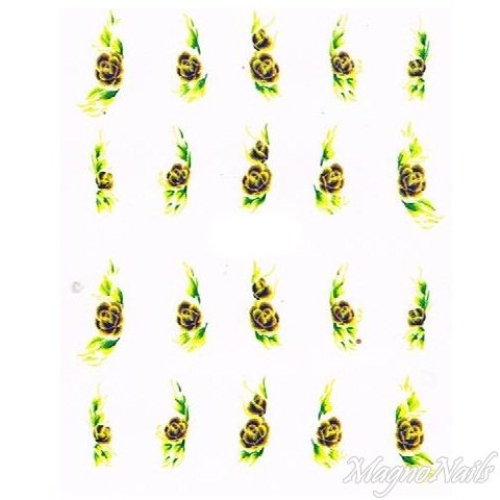 2D Nail Art One Stoke Sticker