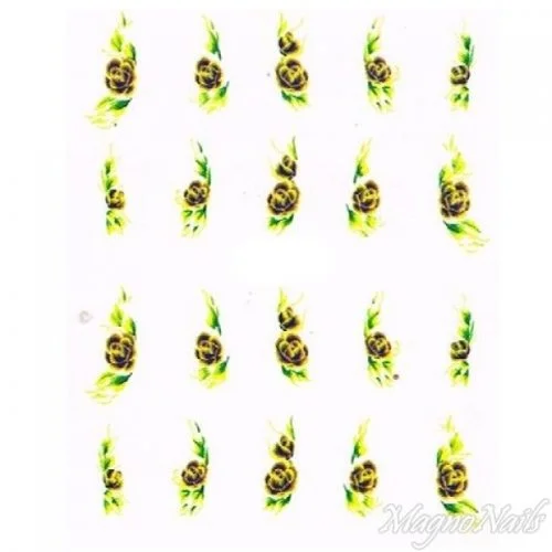 2D Nail Art One Stoke Sticker