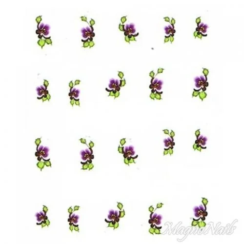 2D Nail Art One Stoke Sticker