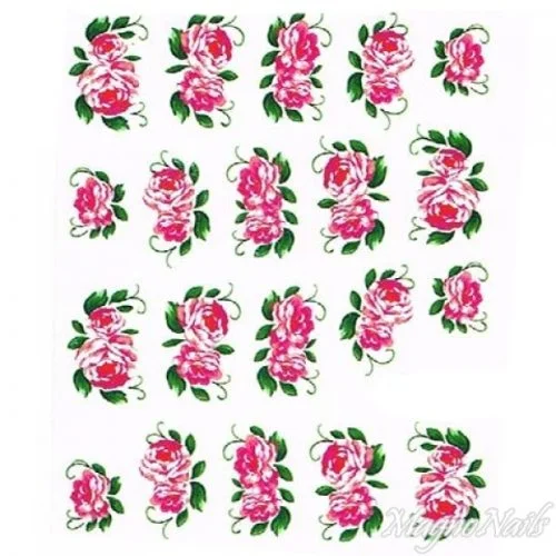 2D Nail Art One Stoke Sticker