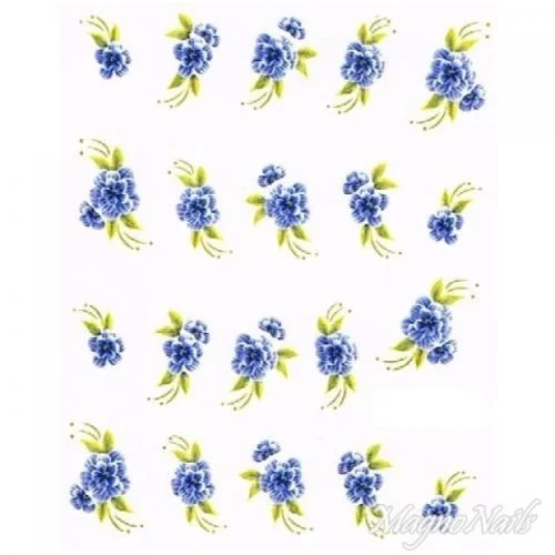 2D Nail Art One Stoke Sticker