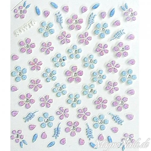 3D Nail Sticker Seblstklebende Aufkleber Nagelsticker Nagelaufkleber