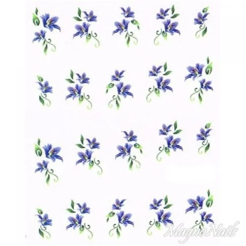 2D Nail Art One Stoke Sticker