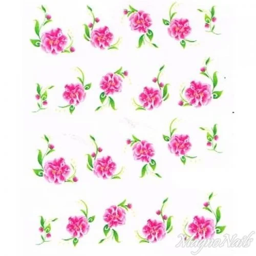 2D Nail Art One Stoke Sticker