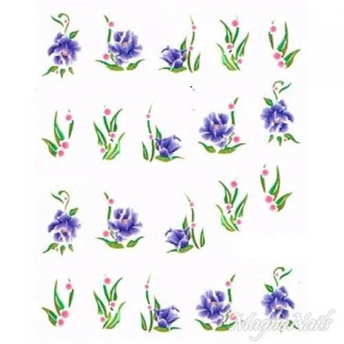 2D Nail Art One Stoke Sticker