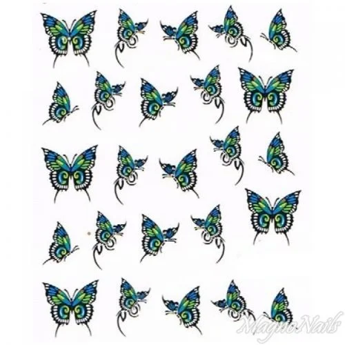 2D Nail Art One Stoke Sticker