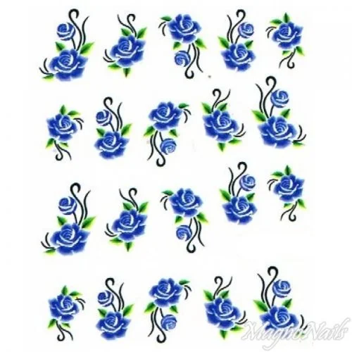 2D Nail Art One Stoke Sticker