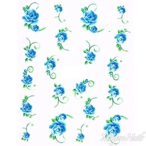 2D Nail Art One Stoke Sticker