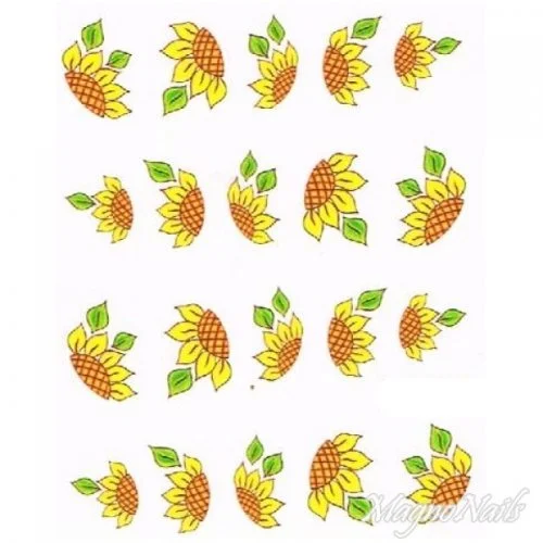 2D Nail Art One Stoke Sticker