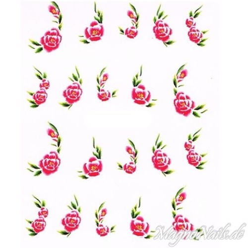 2D Nail Art One Stoke Sticker