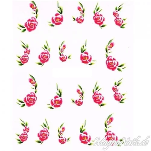 2D Nail Art One Stoke Sticker