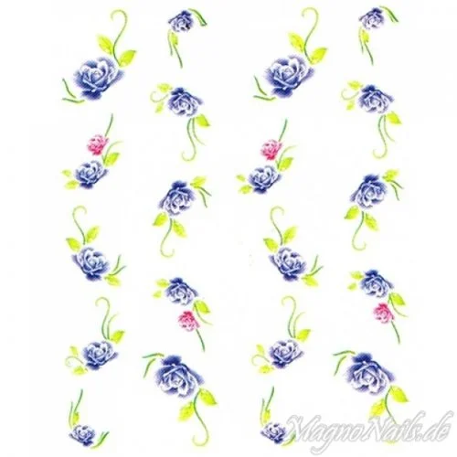 2D Nail Art One Stoke Sticker