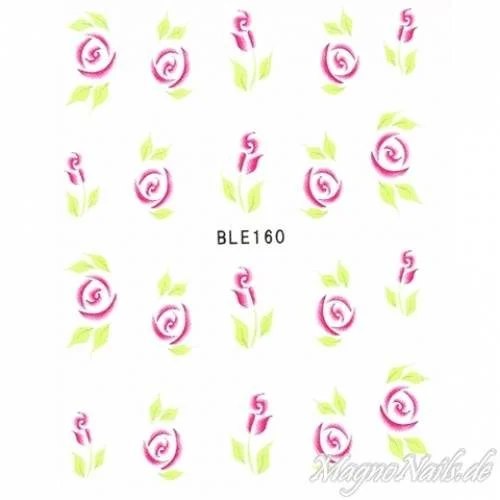 2D Nail Art One Stoke Sticker