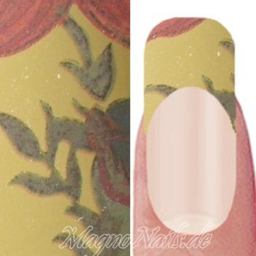 Nail Art Transfer Folie 0,45m - Nail Foil - Gold Flower Nailart Nails Nägel Schmuck TransferFolie Nagelfolie Nageldesign