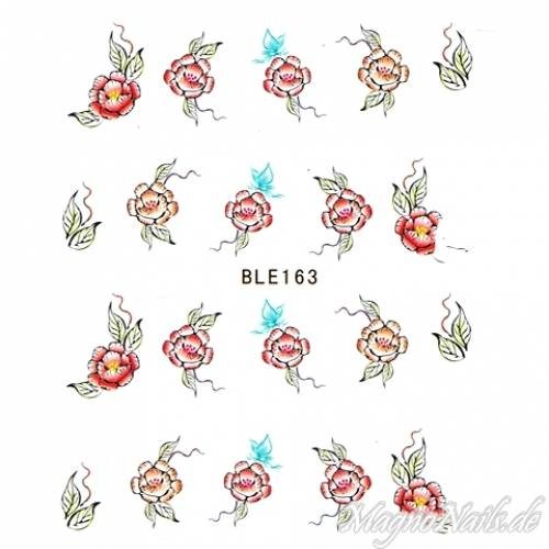 2D Nail Art One Stoke Sticker