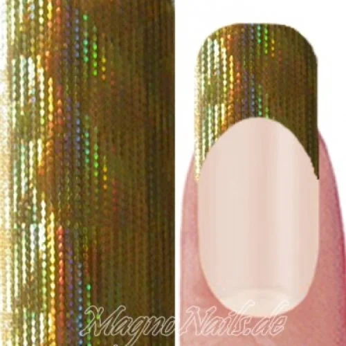 Nail Art Transfer Folie 0,45m - Nail Foil - Gold Laser Nailart Nails Nägel Schmuck TransferFolie Nagelfolie Nageldesign