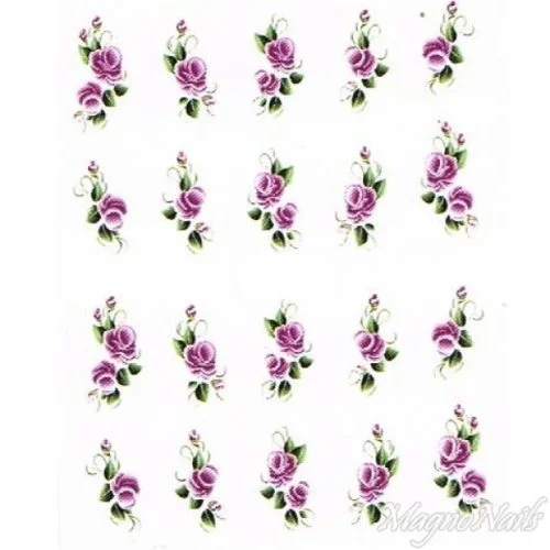 2D Nail Art One Stoke Sticker