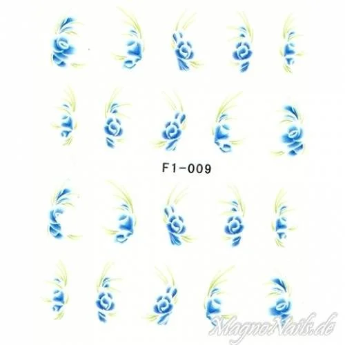 2D Nail Art One Stoke Sticker