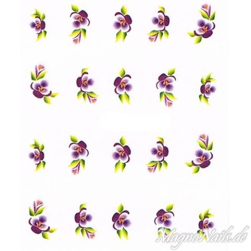 2D Nail Art One Stoke Sticker