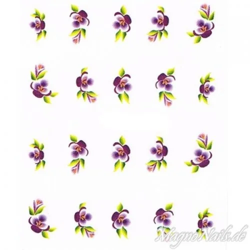 2D Nail Art One Stoke Sticker