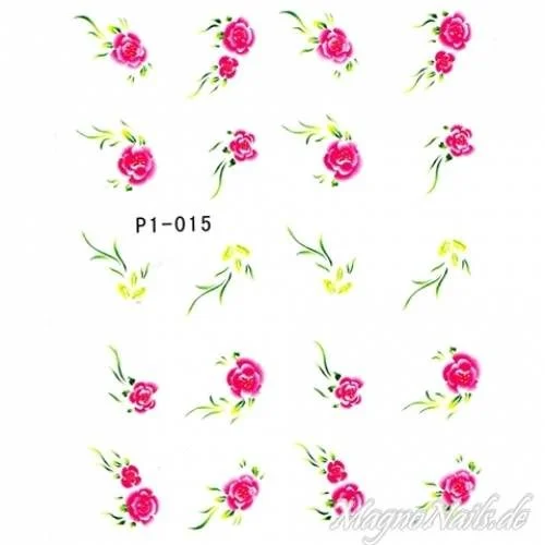 2D Nail Art One Stoke Sticker