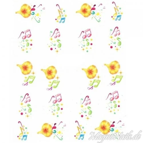 2D Nail Art One Stoke Sticker