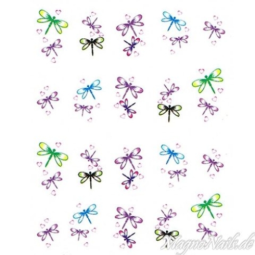 2D Nail Art One Stoke Sticker