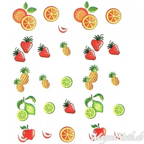 2D Nail Art One Stoke Sticker