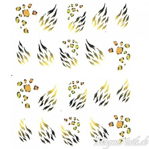 2D Nail Art One Stoke Sticker