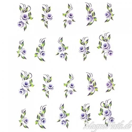 2D Nail Art One Stoke Sticker