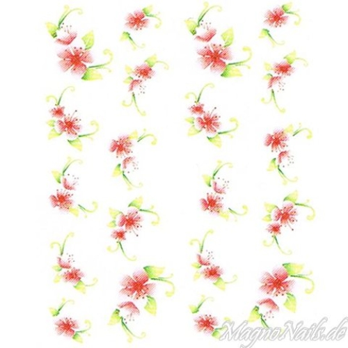 2D Nail Art One Stoke Sticker